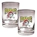 Pittsburgh Pirates MLB 2pc Rocks Glass Set - Primary Logo by Great American Products