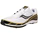 Saucony Men's KilKenny XC3 Spike Racing Shoe,White/Green/Gold,11.5 M