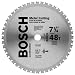 Bosch CB748ST 7-1/4-Inch 48 Tooth Metal Cutting Saw Blade with 5/8-Inch and Diamond Knockout Arbor
