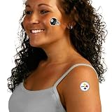 Pittsburgh Steelers 8-Pack Waterless Temporary Tattoos
