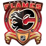 NHL 13" High Definition Plaque Clock Team: Calgary Flames