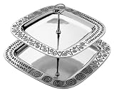 Wilton Armetale Reggae 2-Tier Square Server