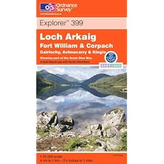 Loch Arkaig: Fort William and Corpach (Explorer Maps)