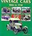 Vintage Cars 1886 to 1930