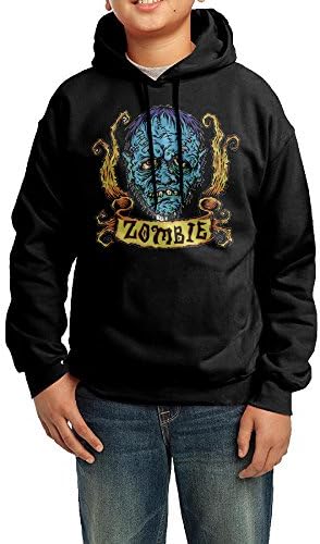 Young Teenagers Hoodies Rob Zombie Blue Zombie Sticker Best Seller