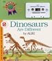 Dinosaurs Are Different (Book & Audiocassette)