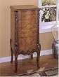 Masterpiece Faux Burl Jewelry Armoire By Powell Furniture