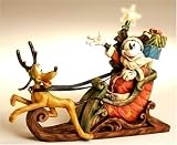 Disney Mickey and Pluto Sleigh - Lighted