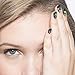 Cute Flower Pattern Floral Nail Polish Strip Design - Nail Decal Strips w/ 22 Nail Wraps & File