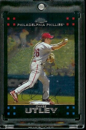 Buy 2007 Topps Chrome #131 Chase Utley Philladelphia Phillies Baseball Card - Mint Condition - Shipped... by Topps