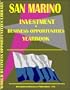 San Marino Business & Investment Opportunities Yearbook