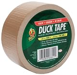 Duck Colored Tape, 1.88-Inch Wide, Beige, 20 Yards Per Roll (6 Rolls) (1124160)