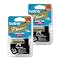 Brother Tape Cartridges 3/ 8" Wide- Black/ Gold(2-pk.)