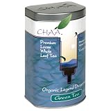 Chaa Tea Premium Loose Leaf Tea Organic Legend Dragonwell 2.75 Ounce Tins Pack of 2 by Te Teas