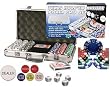 300 11.5 gram Clay Composite Dice Striped Casino Poker Chips Set