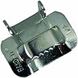 BAND-IT C25499 201/301 Stainless Steel Ear-Lokt Buckle, 1/2" Width, 100 per Box