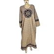 Womens Summer Dress Cotton Kaftan Size 2XL