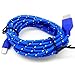 3ft 6ft 10ft Braided Fabric Micro USB Data&Sync Charger Cable Cord For Android Phones Samsung HTC Blackberry LG