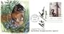 Arte Johnson Autographed First Day of Issue Longleaf Pine Forest Red-Bellied Woodpecker/Fox Squirrel Cache