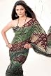 Vaijantimala Casual Wear printed Georgette Sari / Saree bellydance fabric