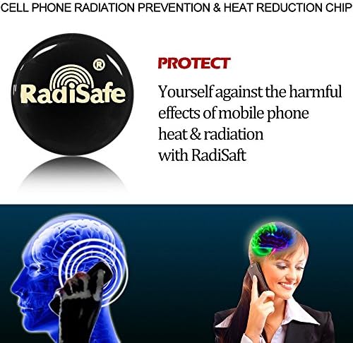 EMF Protection: Anti Radiation Protector Device; EMR Protection Blocker, Earthcalm EMF Protection For Use On All EMF Devices: WiFi, iPhone, iPad, Kindle, Laptop (RadiSafe 2000CC Neg Ion)