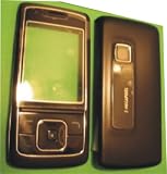 Electronics : Replacement Fascia / Cover / Housing for Nokia 6288 - Black [Electronics]