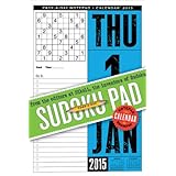 sudoku page a day notepad and 2015 calendar