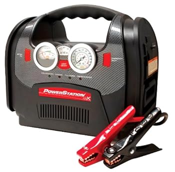 PowerStation PSX Multi-Purpose Rugged Vehicle Utility Jump Starter and Air Compressor