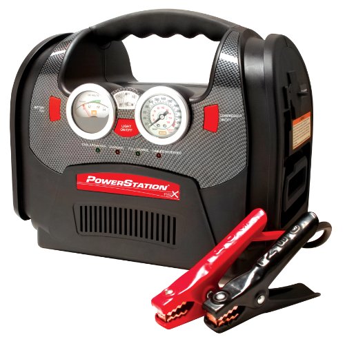 PowerStation PSX Multi-Purpose Rugged Vehicle Utility Jump Starter and Air Compressor
