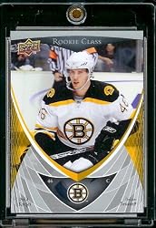 2007-08 Upper Deck Rookie Hockey Card # 23 David Krejci Mint Condition - Shipped In Protective ScrewDown Display Case!