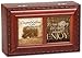 Cottage Garden Congrats Retirement Woodgrain Petite Music Box/Jewelry Box Plays Wonderful World