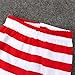 Puseky Baby Boys Girls Striped T-shirt and Pants Homewear Christmas Pajamas Sets