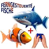 MEGA-SET bestehend aus 2x riesengroße Fische RC R/C ferngesteuerter fliegender Fische - CLOWNFISH Nemo + Shark Hai - Ferngesteuerter Riesenfische! Mit Helium gefüllt schwebt er in der Luft!!!!! MEGA-SET bestehend aus 2x riesengroße Fische RC R/C ferngesteuerter fliegender Fische - CLOWNFISH Nemo + Shark Hai - Ferngesteuerter Riesenfische! Mit Helium gefüllt schwebt er in der Luft!!!!!