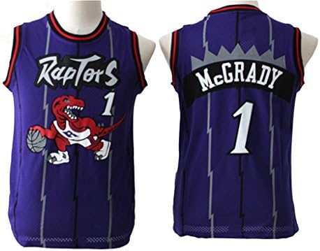 Youth Tracy McGrady Purple Basketball Jersey XL