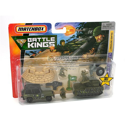 Matchbox Battle Kings Island Defense