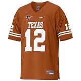Nike Texas Longhorns #12 Burnt Orange Authentic Football Jersey