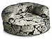 Crypton Super Fabrics Melrose Collection Bolster Pet Bed, Licorice, Large