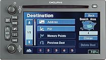 Delphi TNR800 - Navigation system with DVD-ROM, CD player, radio and LCD