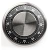 Kikkerland Safe Kitchen Timer, Black