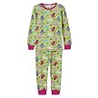 Toddler Girls' Gerber 2pc Thermal Sleepwear Set - Cats Green