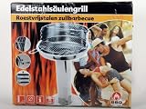 Eigenschaften   / Edelstahl Säulengrill Standgrill NEU und OVP