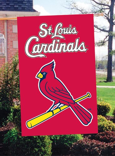 MLB St. Louis Cardinals Applique Banner Flag