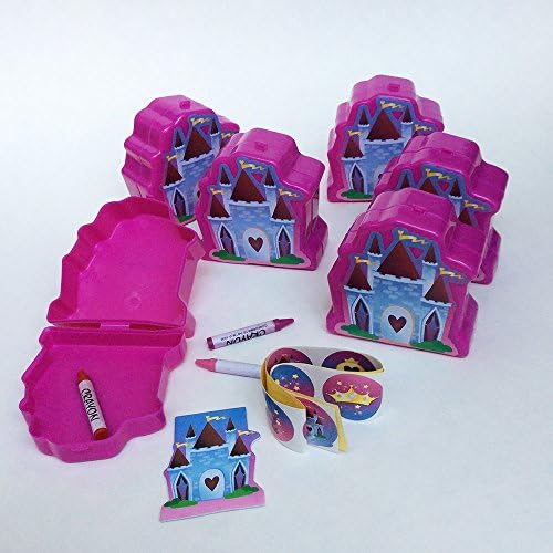 Princess Castle Stationery Party Favor 6 Sets
