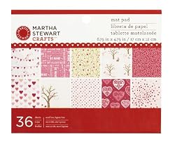 Martha Stewart Crafts Enchanted Woodland Mat Pad, 36 Sheets