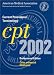 Price Comparison : Current Procedural Terminology: CPT 2002 (Professional Edition, Spiral-Bound Version)