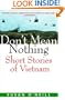 Don't Mean Nothing: Short Stories of Vietnam
