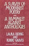 Survey of Modernist Poetry and a Pamphlet Against Anthologies