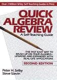 Quick Algebra Review (Wiley Self-Teaching Guides)