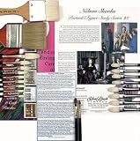 Nelson Shanks Field Study Brush Set 2 Includes 21 Silver Brushes