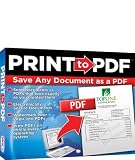 Print to PDF (Jewel Case)